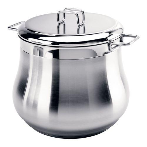 バラゾーニ(Barazzoni) 18-10タミー ストックポット(蓋付) 14cmの通販は 11,766円