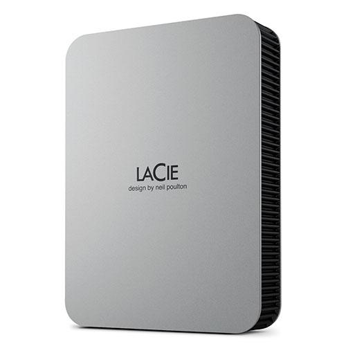 エレコム(ELECOM) STLP4000400(ムーンシルバー) USB3.2(Gen1)対応 外付けHDD 4TB LaCie Mobile Drive 2022の通販は
