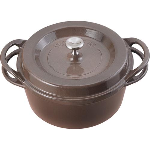 バーミキュラ 【訳あり】オーブンポットラウンド 22cm パールブラウン BRN22Rの通販は