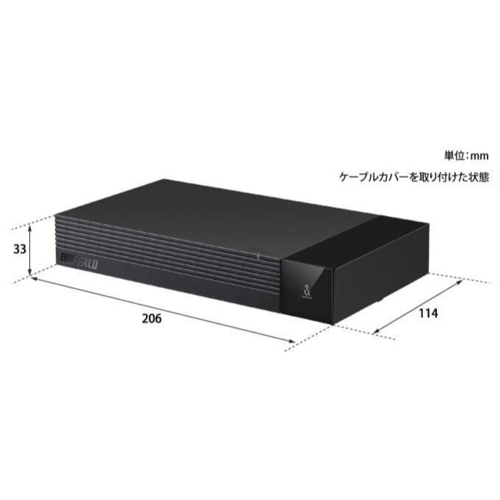 バッファロー(BUFFALO) HD-SQS6U3-A SeeQVault対応 外付けHDD 6TBの 