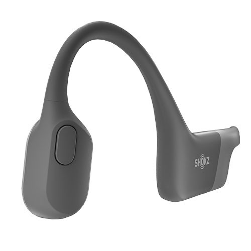 Shokz(AfterShokz)(ショックス(アフターショックス)) OPENRUN(グレー) 骨伝導イヤホン Bluetooth Ver.5.1対応