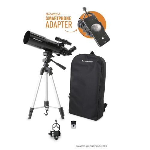 CELESTRON(セレストロン) Travel Scope 80 スマートフォンアダプター付き天体望遠鏡 望遠鏡本体