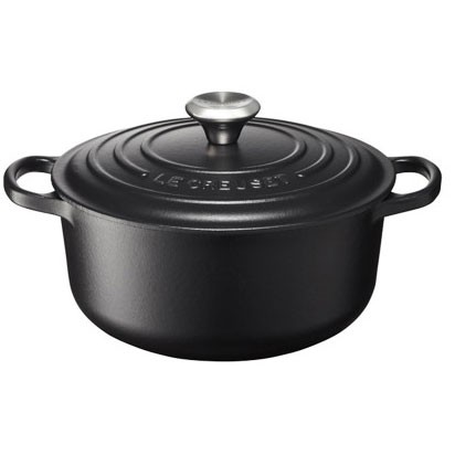 ル・クルーゼ(LE CREUSET) シグニチャー ココット・ロンド 20cm(マット