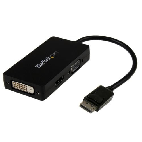 StarTech(スターテック) DP2VGDVHD DisplayPort 1.2 - VGA/DVI/HDMI 変換アダプター