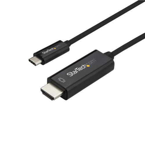 StarTech(スターテック) CDP2HD2MBNL(ブラック) USB-C - HDMIケーブル 4K/60Hz 2mの通販は