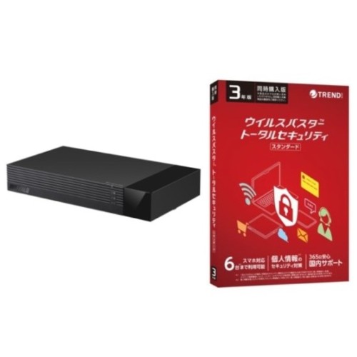 バッファロー(BUFFALO) HDV-SAM2.0U3-BKA HDD 2TB ウイルスバスター