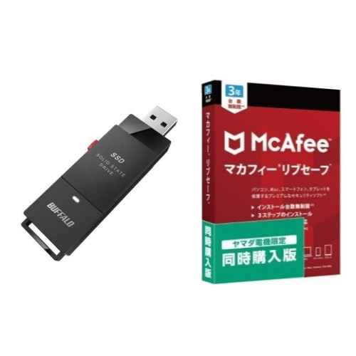 SSD-PUT1.0U3-BKC(ブラック) USB 3.2(Gen 1)対応 ケーブルレス SSD-PUT1.0U3-BKC(ブラック) USB 3.2(Gen 1)対応 ケーブルレス
