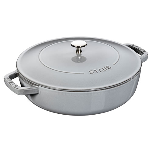 ストウブ(staub) ブレイザー IH対応 ソテーパン 24cm 40511-471(グレー)