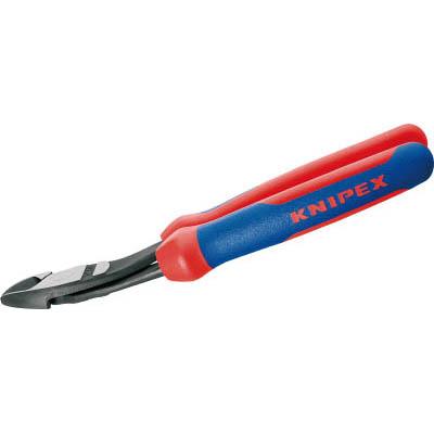 クニペックス(ＫＮＩＰＥＸ) 7422-200 強力型ニッパー 12°オフセット型 200mmの通販は 7,102円