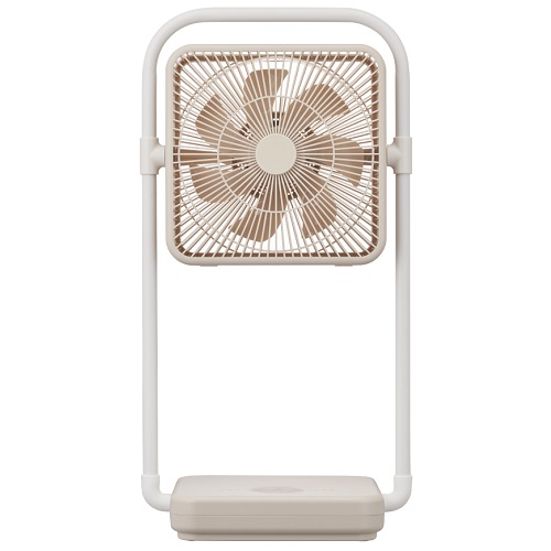 ドウシシャ(Doshisha) 充電式 折りたたみファン CoCochi-Na TATAMU type-T FBX-193B-CBE(クリームベージュ)の通販は