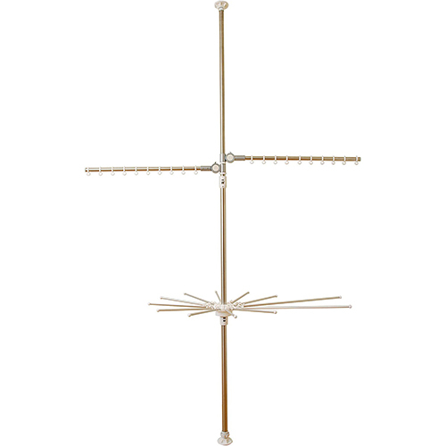 ツウィンモール RP-5(ホワイト) 洗濯用品 どこでもポール天井タイプ　パラソル付の通販は