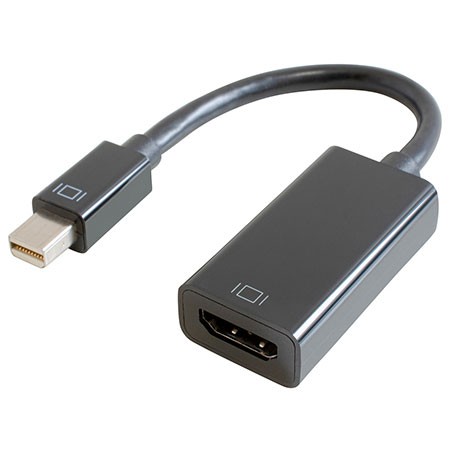 IODATA(アイ・オー・データ) GP-MDPHDH K(ブラック) Mini DisplayPort