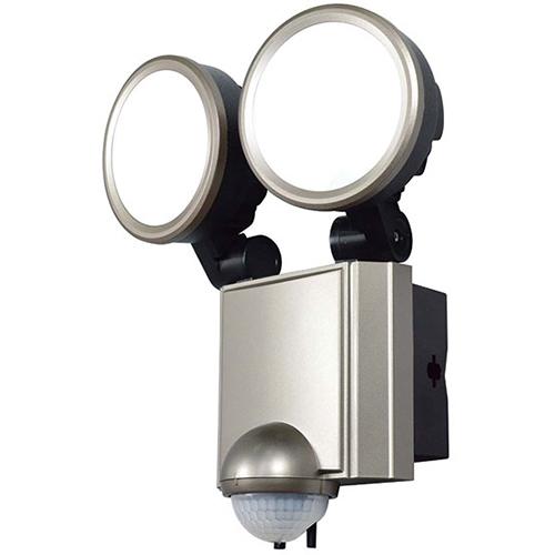 エルパ(ELPA) ESL-SS1002AC LEDセンサーライト 2灯 コンセント式の通販は