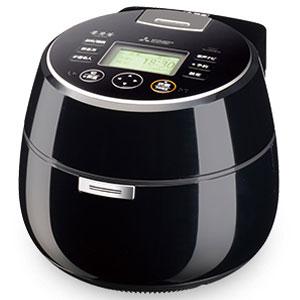 三菱 NJ-AWB10-B(黒曜) 本炭釜 本炭直火炊き 〜羽釜タイプ〜 ジャー炊飯器 5.5合の通販は