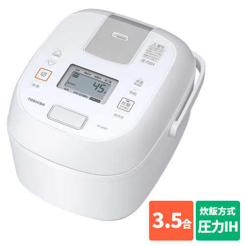TOSHIBA RC-10VXN 中古 東芝 真空圧力IHジャー炊飯器 TOSHIBA 真空圧力IH炊飯ジャーRC-10VXN - メルカリ