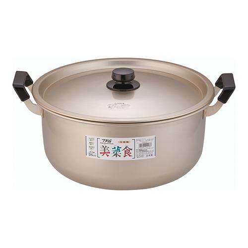 北陸アルミニウム AAZ0110 本しゅう酸 美菜食 両手鍋 34cmの通販は 6,944円