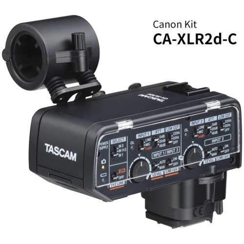 TASCAM(タスカム) CA-XLR2d-C ミラーレスカメラ対応XLRマイクアダプター キヤノン用の通販は