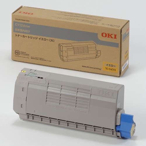 OKI TC-C4CY2 純正 トナーカートリッジ イエロー (大)