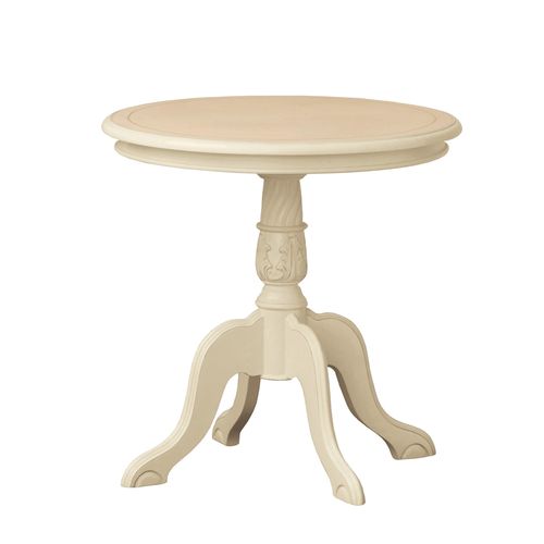 クロシオ 【完成品】コモ テーブル ホワイト サイドテーブルの通販は