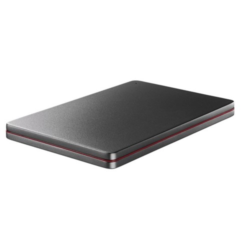 IODATA(アイ・オー・データ) HDPX-UTSC1K(Black×Red) USB 3.2 Gen 1対応 ポータブルHDD「カクうす」1TB