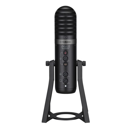 ヤマハ(YAMAHA) AG01B(ブラック) Live Streaming USB Microphone