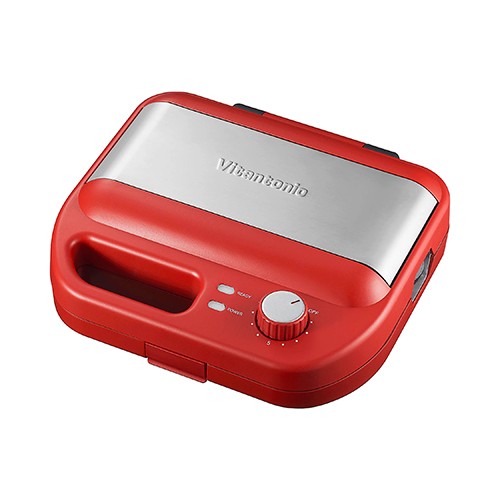 ビタントニオ(Vitantonio) VWH-600-R(レッド) ワッフル&ホットサンドベーカーの通販は