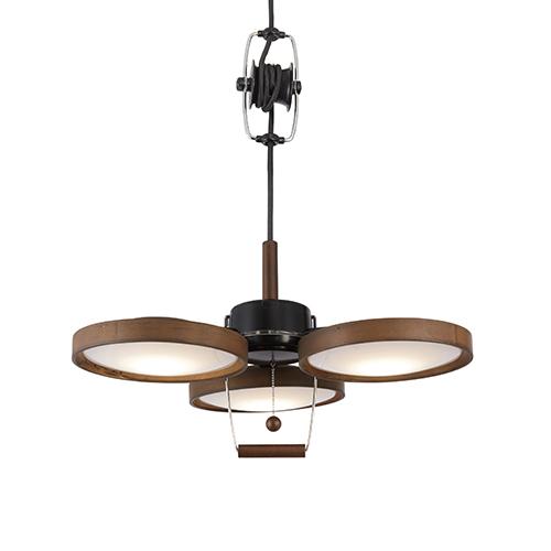 スワン電気(SWAN) PE-308BR(ブラック&ブラウン) ペンダントライト 電球色 〜6畳 リモコン無の通販は 9,778円