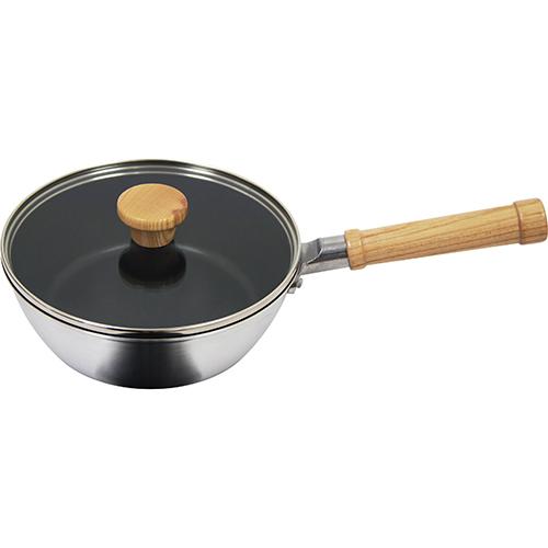 ウルシヤマ itaru 片手鍋 IH対応 マルチディープパン 20cmの通販は 7,200円