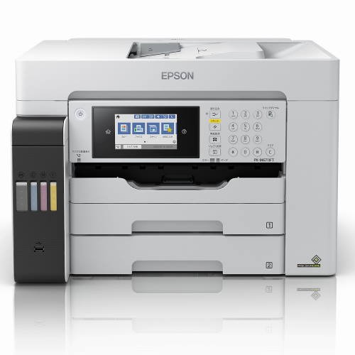 エプソン(EPSON) エコタンク搭載モデル PX-M6711FT インクジェット複合機FAX付 A3/USB/LAN/WiFiの通販は