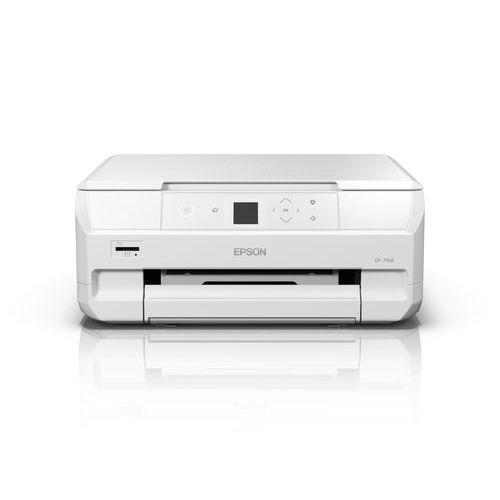 エプソン(EPSON) Colorio(カラリオ) EP-716A ホワイト インクジェット複合機 A4/USB/WiFiの通販は