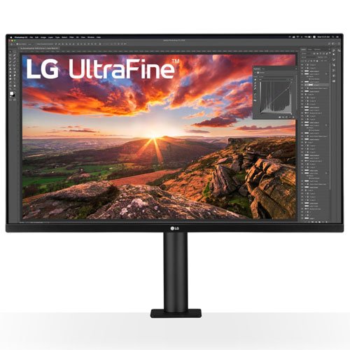 LGエレクトロニクス(LG) 32UN880-B 31.5インチ4Kモニター アームスタンド採用の通販は