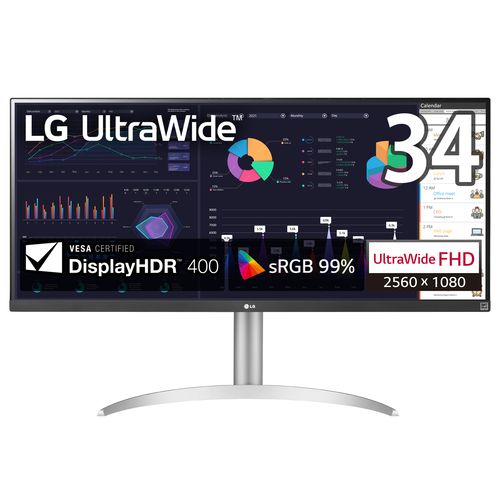 LGエレクトロニクス(LG) 34WQ650-W LG UltraWide 34型 UWFHDウルトラワイドディスプレイの通販は