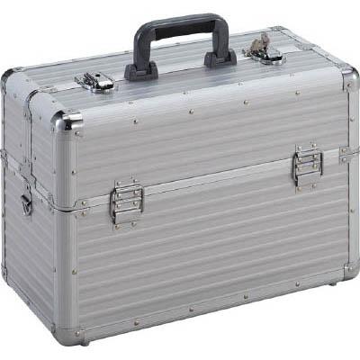 トラスコ中山 TACR-45 アルミケース(両開き) 内寸432X205XH305 シルバーの通販は