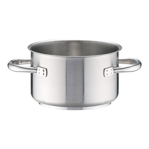 パデルノ 1007-18 18-10半寸胴鍋(蓋無) 18cmの通販は 8,156円