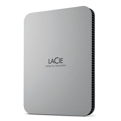 エレコム(ELECOM) STLP1000400(ムーンシルバー) USB3.2(Gen1)対応 外付けHDD 1TB LaCie Mobile Drive 2022の通販は
