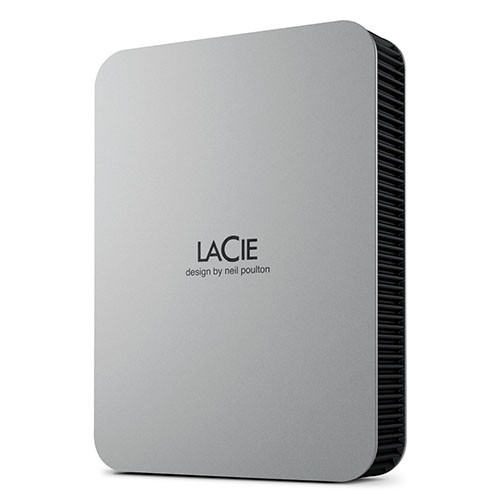 エレコム(ELECOM) STLP5000400(ムーンシルバー) USB3.2(Gen1)対応 外付けHDD 5TB LaCie Mobile Drive 2022