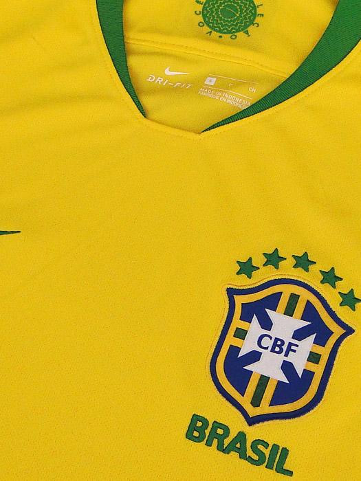 ナイキ) NIKE/18/19ブラジル代表/ホーム/半袖/ネイマール/2018ワールド