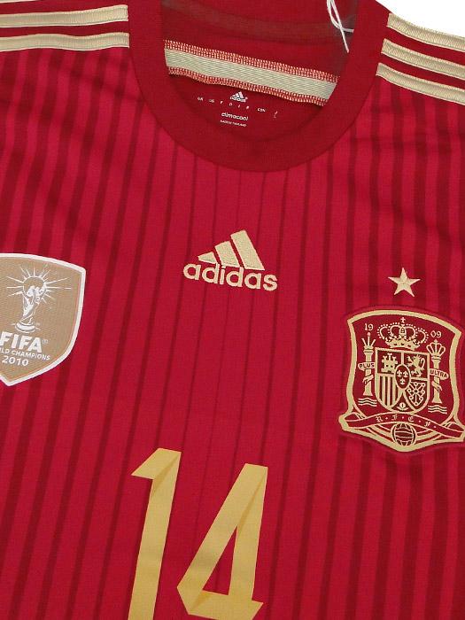 アディダス) adidas/14/15スペイン代表/ホーム/半袖/シャビ・アロンソ