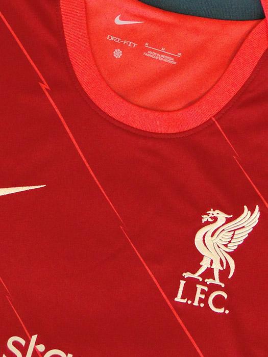 ナイキ)NIKE/21/22リバプール/ホーム/半袖/マネ/プレミアリーグバッジ