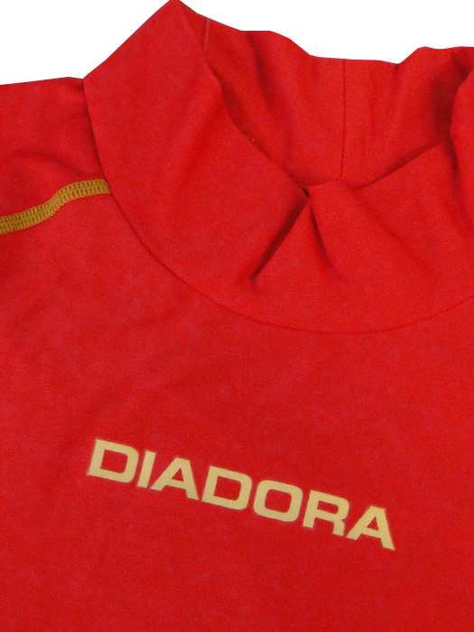 ディアドラ) DIADORA/JRロングスリーブインナーシャツ/レッド/FJ0356-35の通販はau PAY マーケット ネイバーズスポーツ