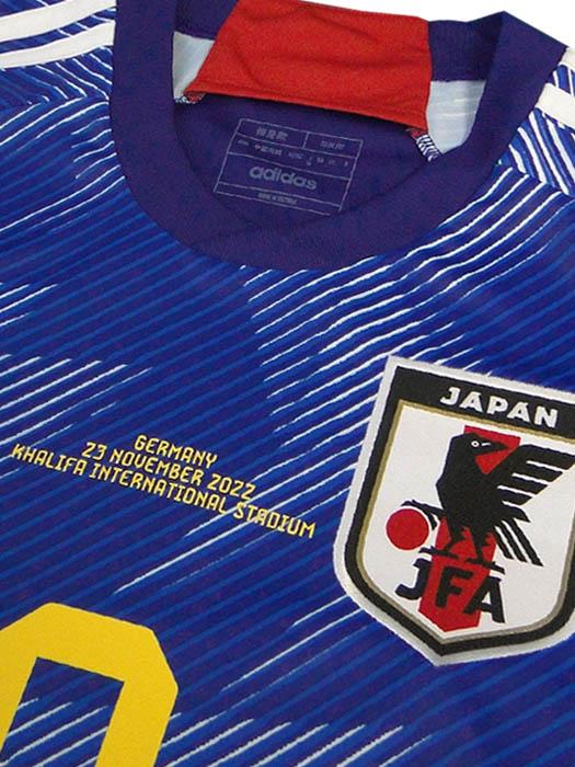 (アディダス) adidas/22/23日本代表/ホーム/半袖/久保/2022W杯バッジ+ドイツ戦マッチデー付/フルマーキング/SX012-HF1845_2