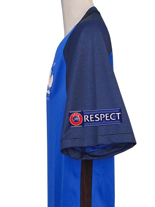 ナイキ) NIKE/16/17フランス代表/ホーム/半袖/ベンゼマ/EURO2016バッジ