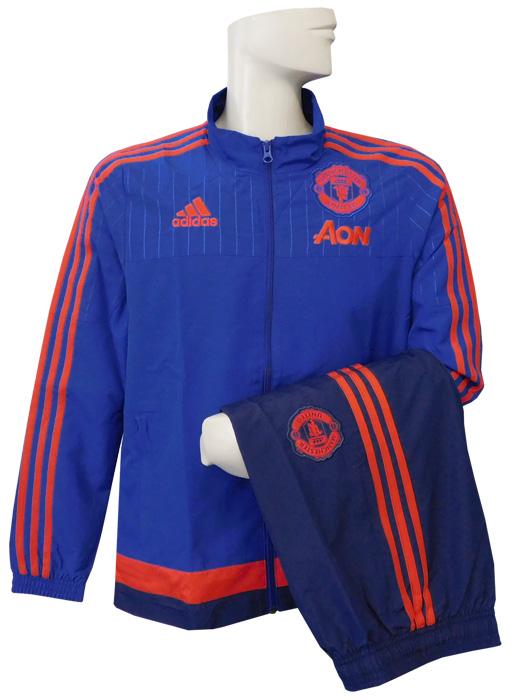 adidas マンチェスターユナイテッド15/16プレゼンテーションスーツ M アディダス) adidas/15/16マンチェスターUTD/プレゼンテーション