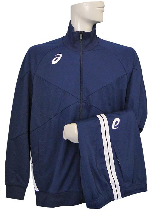 アシックス) ASICS/トレーニングスーツ/インディゴブルー/XST184-49