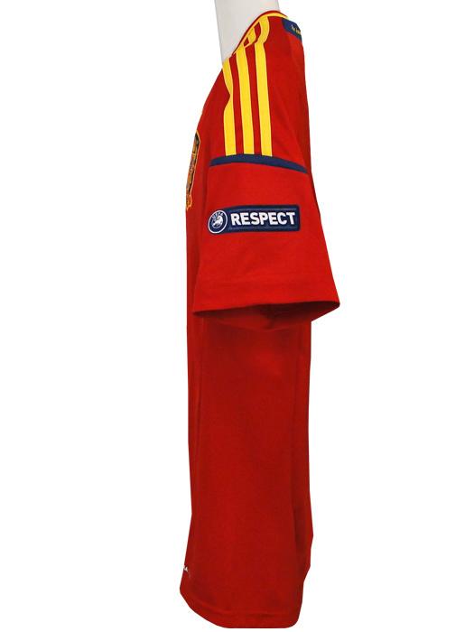 アディダス) adidas/12/13スペイン代表/ホーム/半袖/ダビド・ビジャ