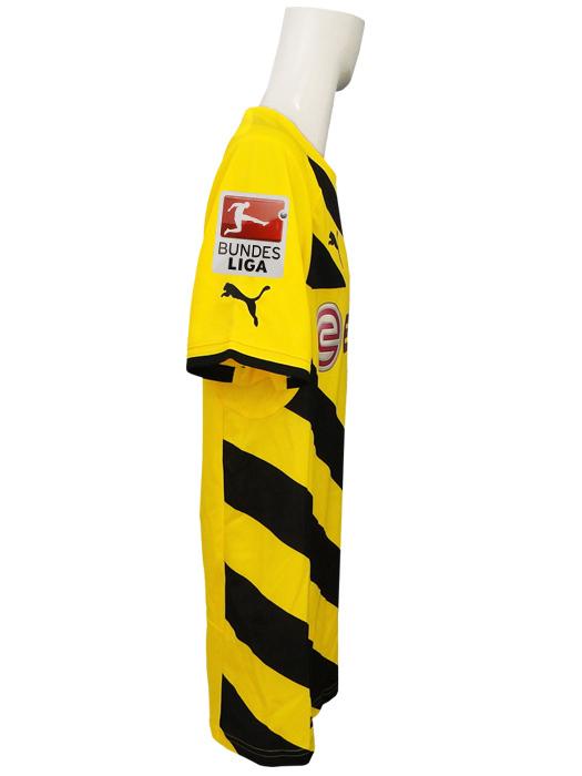 (プーマ) PUMA/14/15ドルトムント/ホーム/半袖/ドゥルム/ブンデスリーガ+HELMESバッジ付/745880-01 プーマ) PUMA/14/15ドルトムント/ホーム/半袖/ドゥルム/ブンデスリーガ