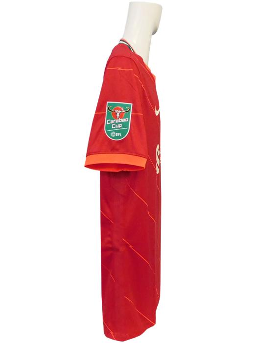 ナイキ)NIKE/21/22リバプール/ホーム/半袖/南野/カラバオカップバッジ+