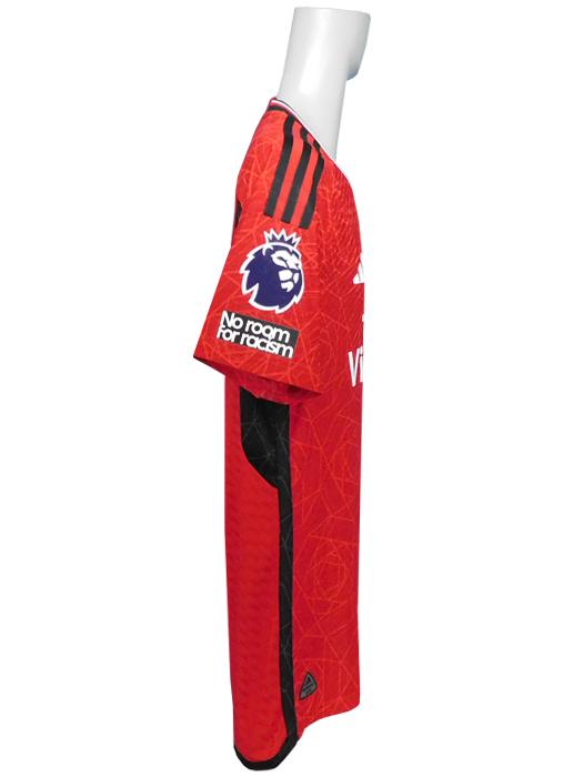 ***限定入荷***(アディダス) adidas/23/24マンチェスターユナイテッド/オーセンティック/ホーム/半袖/ベッカム/EPL+NRFR付/EVM01-IN3520