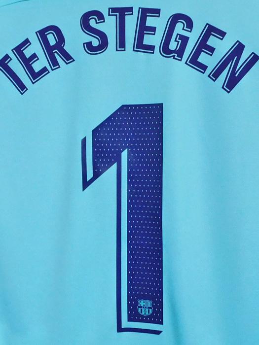 ***限定再入荷***(ナイキ) NIKE/17/18バルセロナ/アウェイ/半袖/楽天スポンサー付/テア・シュテーゲン/847254-484