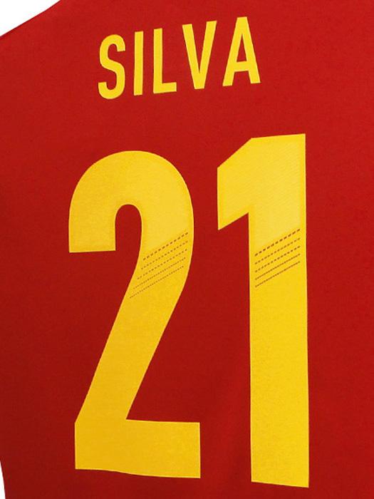 アディダス) adidas/12/13スペイン代表/ホーム/半袖/ダビド・シルバ